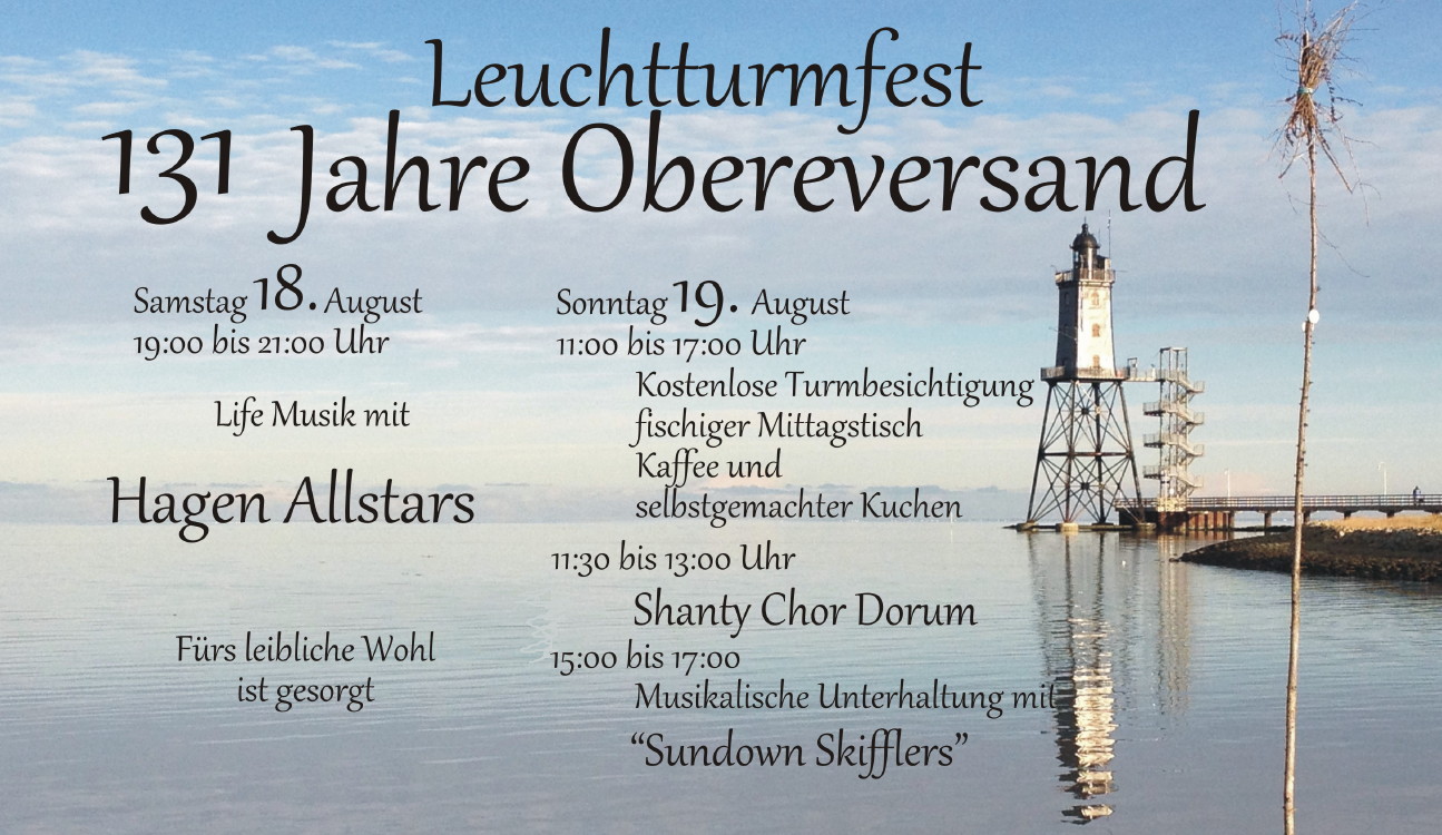 Read more about the article 18.08.2018 – 11. Leuchtturmfest